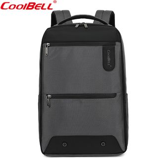 酷贝尔COOLBELL经典商务男款双肩包简约大方时尚耐磨电脑背包CB-8271