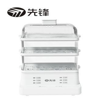 先锋  LJY-08A 多功能电蒸锅 三层大容量 预约保温