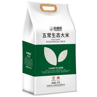 裕道府  五常生态大米双层袋 5kg*1袋