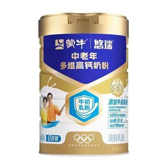 蒙牛  金装中老年多维高钙奶粉900g*1罐 添加牛初乳粉