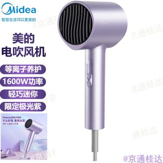 美的/Midea  电吹风 等离子养护吹风机护发速干冷热风不伤发小型家用电吹风筒