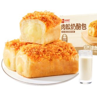 良品铺子   肉松奶酪面包500g