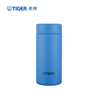 虎牌（TIGER）   轻量便携不锈钢保温杯高颜值小巧随身水杯 MMP-W20C 200ml 蔚海蓝AP