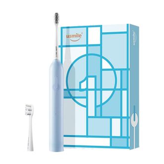 usmile 电动牙刷 软毛声波自动牙刷 1号刷 P1精灵蓝