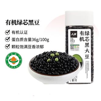 人民  有机绿芯黑豆335g 黑大豆