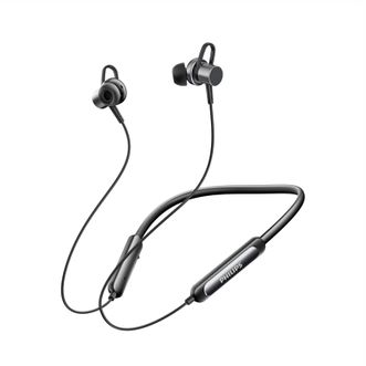 飞利浦（PHILIPS）   蓝牙耳机挂脖式 无线颈挂运动降噪超长续航高音质低延时 TAN1120