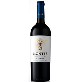 MONTES  蒙特斯干红葡萄酒天使梅洛单支750ML