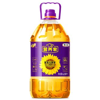福临门 黄金小黑葵葵花仁油6.18L 食用油 物理压榨 新老包装随机发货