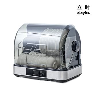 olayks.  立时 55L多功能消毒柜 厨房餐具消毒柜家用台式 小型婴儿奶瓶紫外线烘干保洁免沥水消毒碗柜