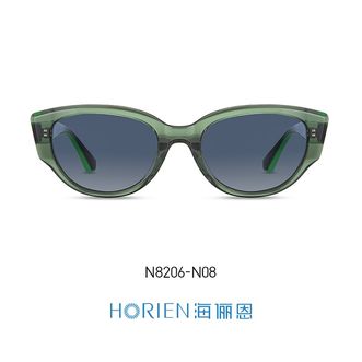 海俪恩（HORIEN）   猫眼墨镜男高级感太阳镜女N8206N08