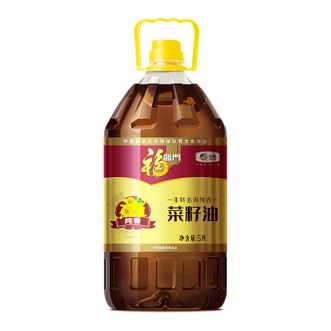 福临门  非转基因纯香菜籽油(浸出/压榨随机   5L
