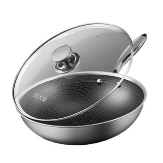 炊大皇（COOKER KING）  炒锅加深蜂窝炒锅30cm电磁炉燃气煤气灶明火通用锅具