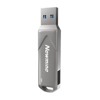 纽曼（Newmine）  UT05 128G双接口闪存盘 USB3.1 Gen1 U盘 手机电脑两用 合金版128G【Type-C+USB】两用U盘