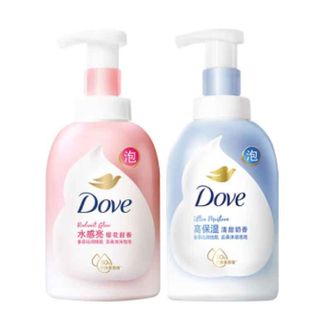 多芬/Dove  泡沫沐浴泡泡套装(深层400ml+樱花400ml)（新老包装随机发货）