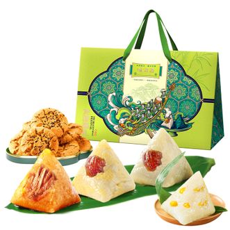 味滋源  龙粽福礼端午礼盒828g