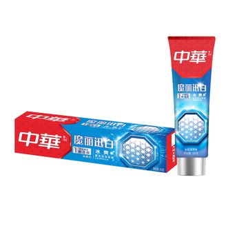 中华  牙膏魔丽迅白冰极薄荷味170g保护牙龈清新口气