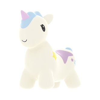 塔克贝贝/TAKBEBE  跳跳马充气马宝宝坐骑马婴幼儿童玩具马 独角兽T19