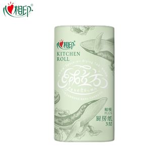 心相印  绒立方厨房卷纸 85节 单粒装 12倍立体瞬吸黑科技吸油锁水