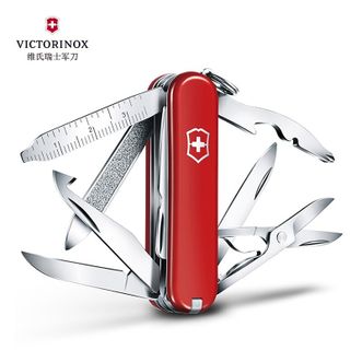 维氏（VICTORINOX）  瑞士军刀迷你英雄17项功能水果刀多功能刀折叠刀 0.6385