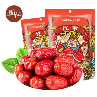 刻凡（cafine）  红枣60g*10袋 手工挑选大颗粒红枣 自然风干