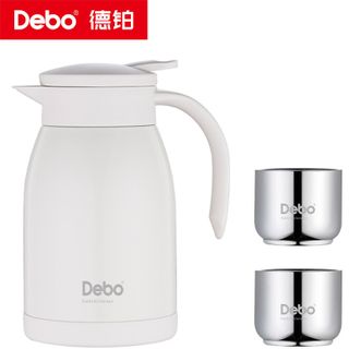 德铂（Debo）  艾特妮保温壶杯套装 304不锈钢保温壶热水壶长效保温一键出水