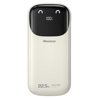 纽曼（Newmine）  充电宝  3C认证  20000毫安大容量自带线移动电源  22.5W/PD20W超级快充移动电源