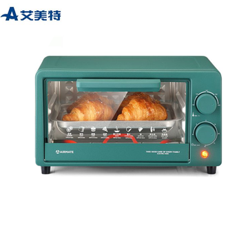 艾美特/Airmate  电烤箱家用一机多能迷你小烤箱上下双管30分钟定时12L