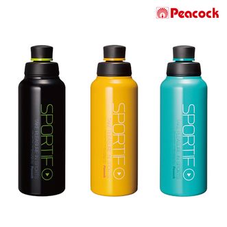 孔雀（Peacock）   大容量不锈钢运动户外便携保温保冷杯子  800ml  AJD-80