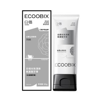 白惜  牙膏（白雾山茶香）100g--清新口气