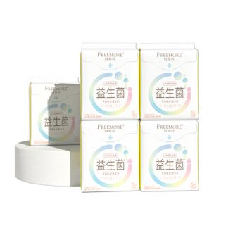 自由点/FREEMORE  益生菌 超薄透气卫生巾 日用240mm5包25片