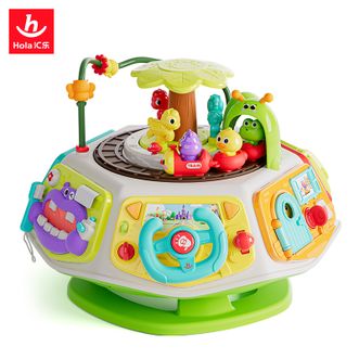 汇乐  开心乐园早教百宝箱六面体0到1岁婴幼儿童宝宝益智忙碌玩具HC9973