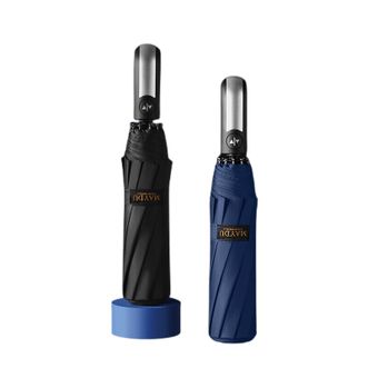 美度MAYDU   全自动雨伞三折男士商务折叠伞10骨加大防风伞