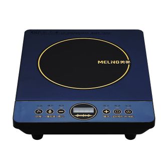 美菱/MELNG  电磁炉 200W大功率猛火新型电磁灶 一体微晶面板 爆炒炒菜智能定时火锅炉 MC-LC2207