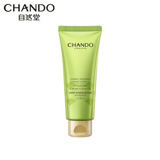 自然堂/Chando  雪松精油活颜洗颜霜150g 温和清洁保湿氨基酸洁面不紧绷ZHT-150XSJM1