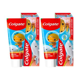 高露洁（Colgate）  儿童牙膏（6岁以上）香香草莓味70克*2支