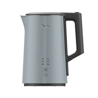 美的/Midea  电热水壶1.5升食品级316母婴级不锈钢内胆双层防烫自动断电烧水壶MK-SEK1502