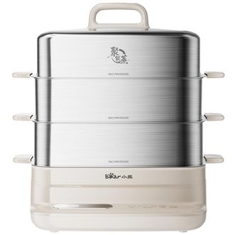 小熊/Bear  多功能锅电蒸锅蒸炖煮一体三层灵活组合DZG-BB3W1