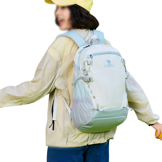 骆驼/Camel  雪糕包户外双肩包短途旅行包大学生书包徒步旅游爬山登山背包