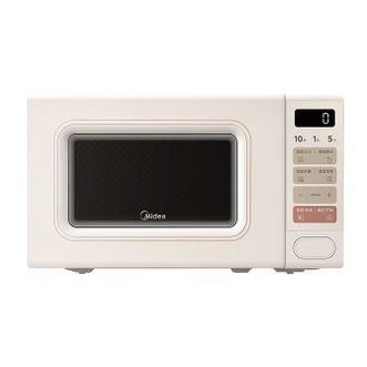 美的/Midea  小滋味系列微波炉 20L 奶油风百搭复古转盘式 低频轻音（M2H2）