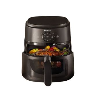 飞利浦/Philips  免翻面多功能空气炸锅 家用可视窗口6.2L 大容量炸烤箱一体