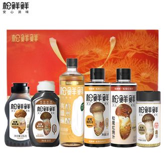 松鲜鲜  知味人间调味品礼盒炒菜酱油家用调料必备调味品