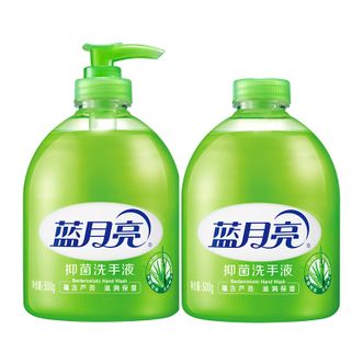 蓝月亮 芦荟抑菌洗手液瓶500g+瓶补500g 蓝月亮 芦荟抑菌洗手液瓶500g+瓶补500g