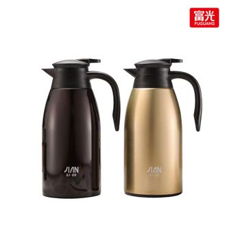 富光（FUGUANG）  保温壶2.0L 健牌欣慕咖啡壶 BJ1810-2000 桌面壶 家用带把手 304不锈钢 2000ml 大容量 长效保温