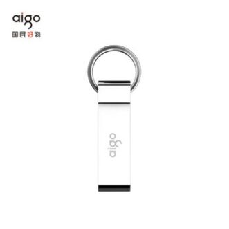 爱国者（aigo）  金属U盘U210【64GB】 USB2.0 车载U盘  一体封装 防尘防水  银色