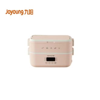 九阳/Joyoung  电热饭盒F15H-FH550（B）加热保温热饭神器上班族办公室插电饭盒不锈钢蒸煮双层四格便当盒
