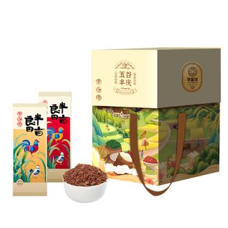 半亩川  五谷丰庆3020g黑米红米糙米麦仁米高粱米玉米糁