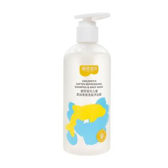碧芭宝贝  儿童柔润净爽洗发沐浴露300ml