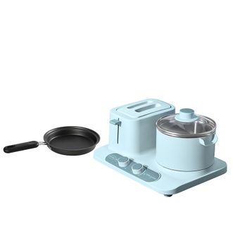 东菱/Donlim  吐司机三明治机多士炉料理机 多功能早餐机 DL-3405蓝色