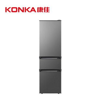 康佳/Konka  BCD-208Z3-A 三门冰箱 家用租房 小型 电冰箱 节能保鲜