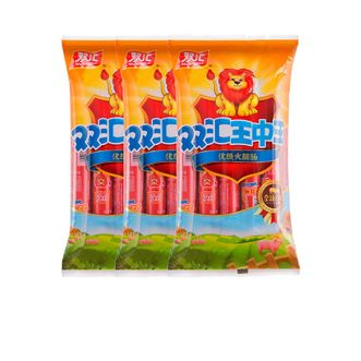 双汇（shuanghui）  王中王优级火腿肠240g*3袋开袋即食